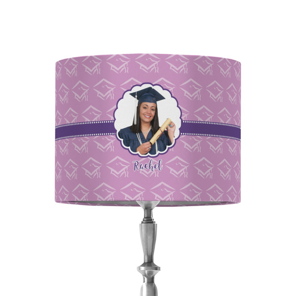 Custom Graduation 8" Drum Lamp Shade - Fabric (Personalized)