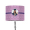 Graduation 8" Drum Lampshade - ON STAND (Fabric)