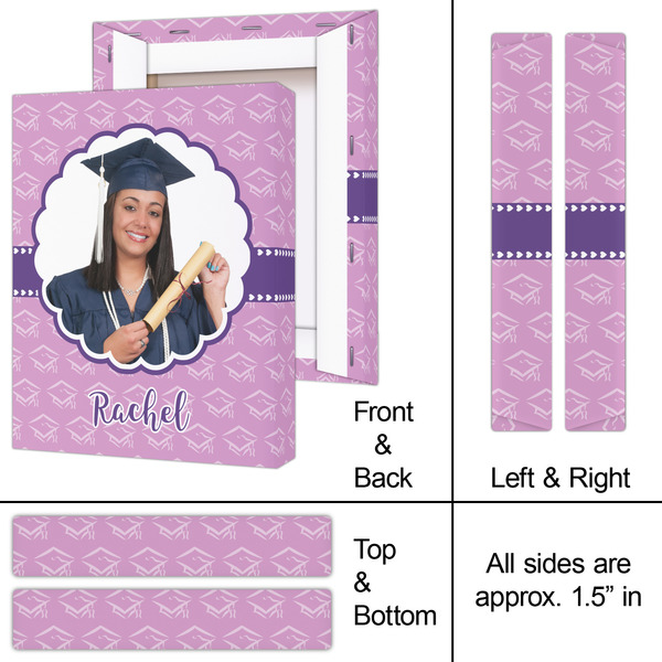 Graduation 8x10 - Canvas Print - Approval