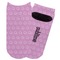 Graduation Adult Ankle Socks - Single Pair - Front and Back