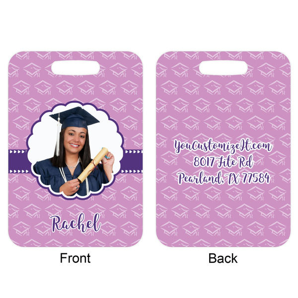 Graduation Aluminum Luggage Tag (Front + Back)