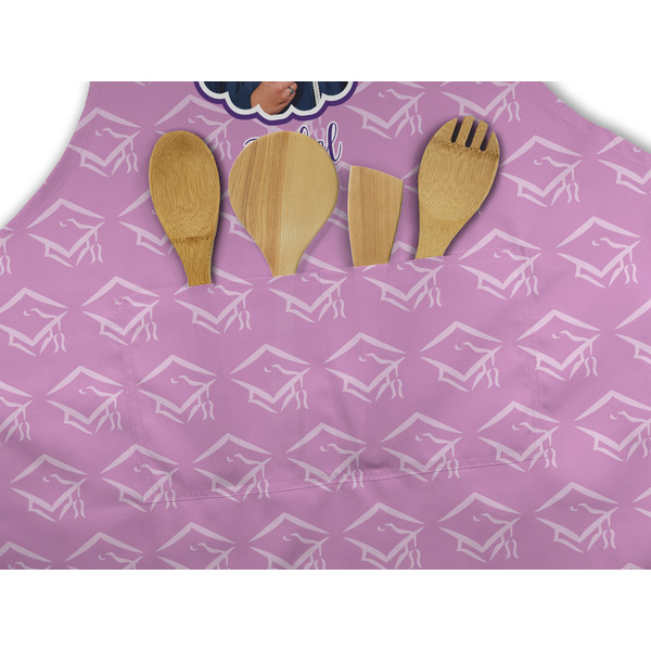 Graduation Apron - Pocket Detail with Props