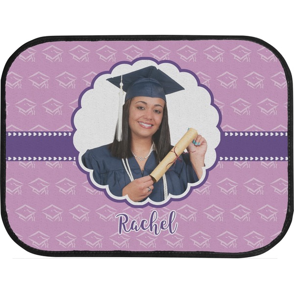 Graduation Back Seat Car Mat