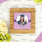 Graduation Bamboo Trivet with 6" Tile - LIFESTYLE