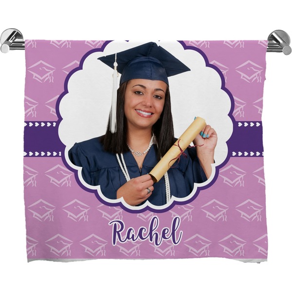 Custom Graduation Bath Towel (Personalized)