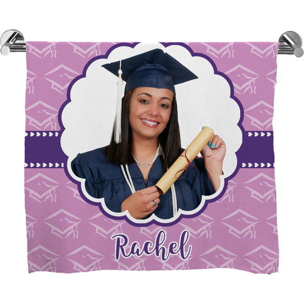 Custom Graduation Bath Towel (Personalized)