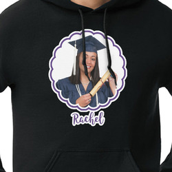 Graduation Hoodie - Black - Large (Personalized)