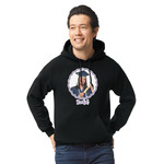 Graduation Hoodie - Black - Large (Personalized)
