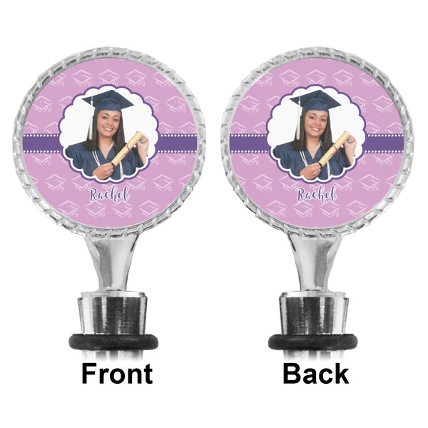 Graduation Bottle Stopper - Front and Back