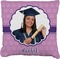 Graduation Faux-Linen Throw Pillow 16" (Personalized)