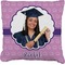 Graduation Burlap Pillow 18"