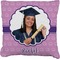 Graduation Faux-Linen Throw Pillow 18" (Personalized)