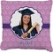 Graduation Burlap Pillow 22"