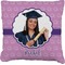 Graduation Faux-Linen Throw Pillow 20" (Personalized)
