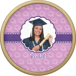 Graduation Cabinet Knob - Gold (Personalized)