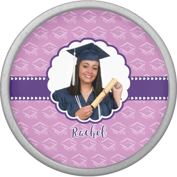 Graduation Cabinet Knob - Nickel - Front