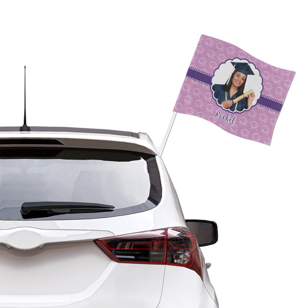 Graduation Car Flag - Large - LIFESTYLE