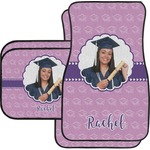 Graduation Car Floor Mats Set - 2 Front & 2 Back (Personalized)