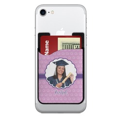 Graduation 2-in-1 Cell Phone Credit Card Holder & Screen Cleaner (Personalized)
