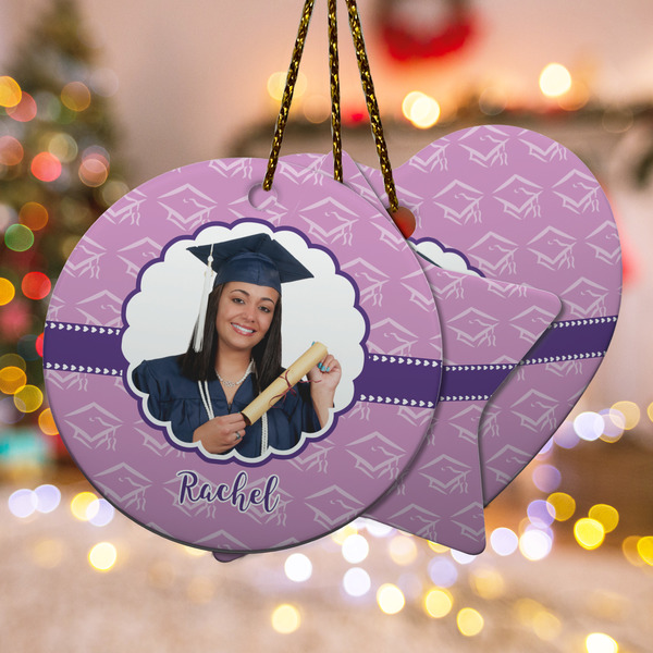 Custom Graduation Ceramic Ornament (Personalized)