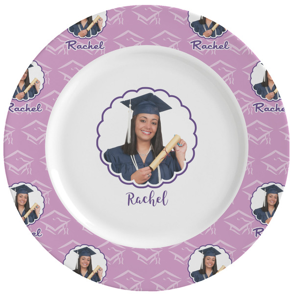 Custom Graduation Ceramic Dinner Plates (Set of 4) (Personalized)