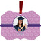 Graduation Metal Frame Ornament - Double Sided w/ Photo