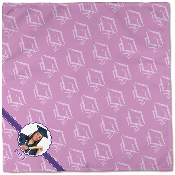 Graduation Cloth Napkins - Personalized Dinner (Full Open)