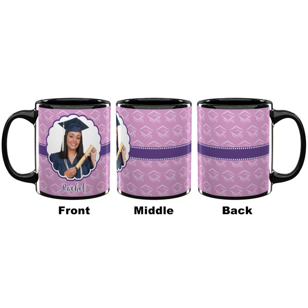 Graduation Coffee Mug - 11 oz - Black APPROVAL