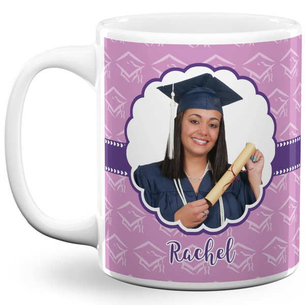 Custom Graduation 11 Oz Coffee Mug - White (Personalized)