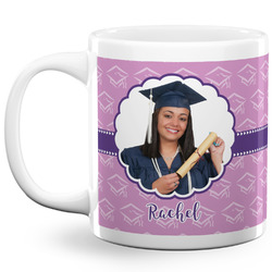 Graduation 20 Oz Coffee Mug - White (Personalized)