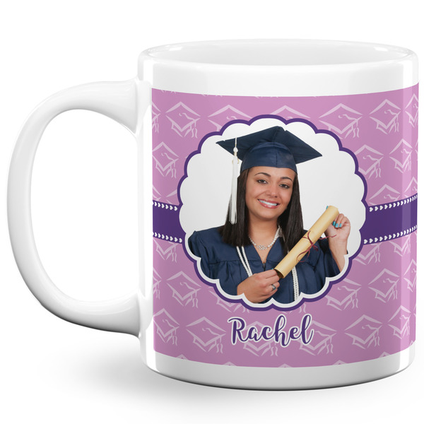 Custom Graduation 20 Oz Coffee Mug - White (Personalized)