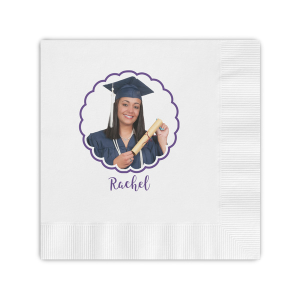 Custom Graduation Coined Cocktail Napkins (Personalized)