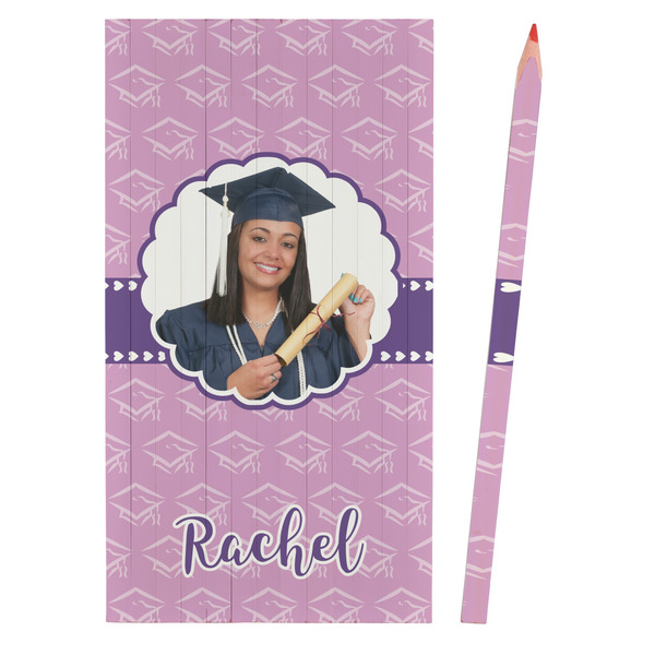 Graduation Colored Pencils - Front View