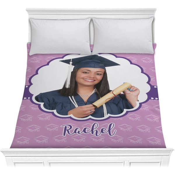 Custom Graduation Comforter - Full / Queen (Personalized)