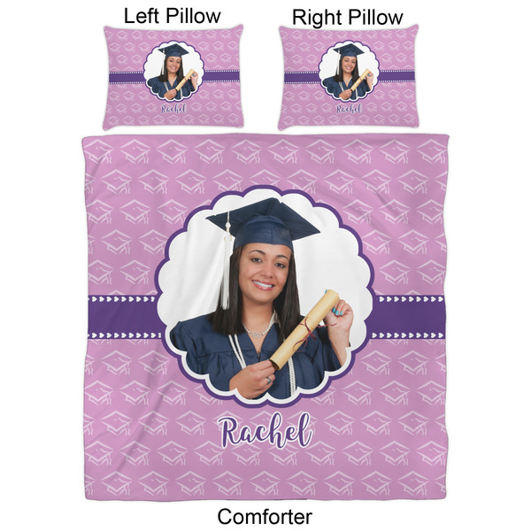 Graduation Comforter Set - Queen - Approval