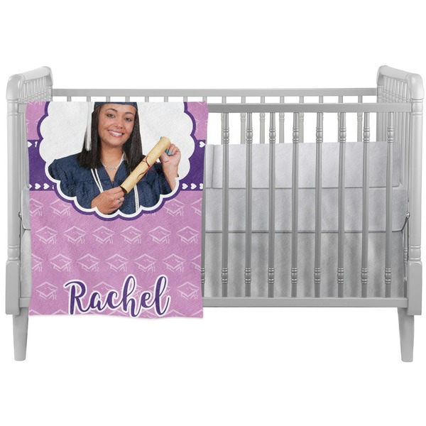 Custom Graduation Crib Comforter / Quilt (Personalized)
