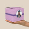 Graduation Cube Favor Gift Box - On Hand - Scale View