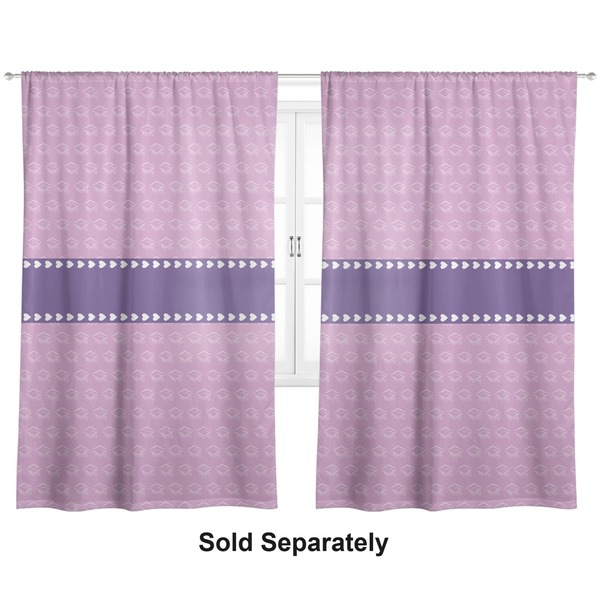 Custom Graduation Curtain Panel - Custom Size