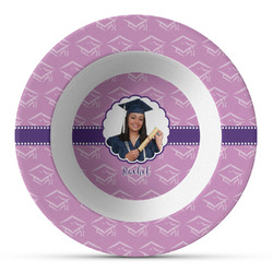 Graduation Plastic Bowl - Microwave Safe - Composite Polymer (Personalized)