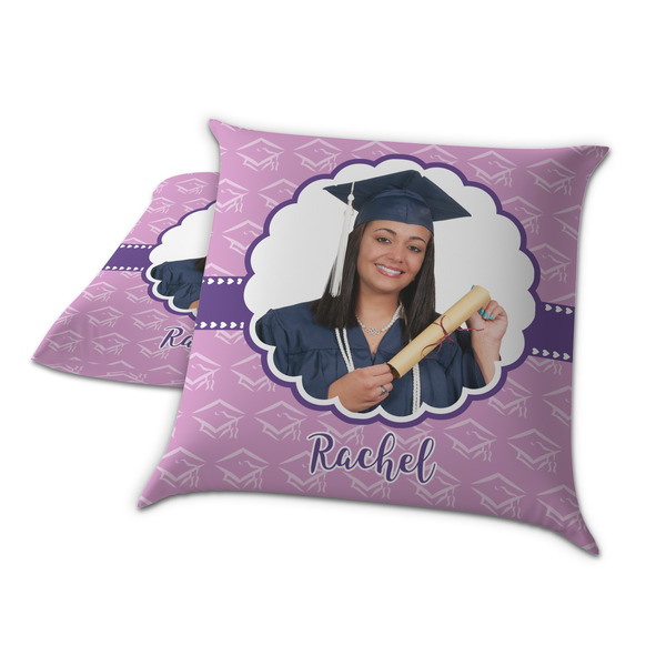 Graduation Decorative Pillow Case - TWO