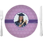 Graduation 10" Glass Lunch / Dinner Plates - Single or Set (Personalized)