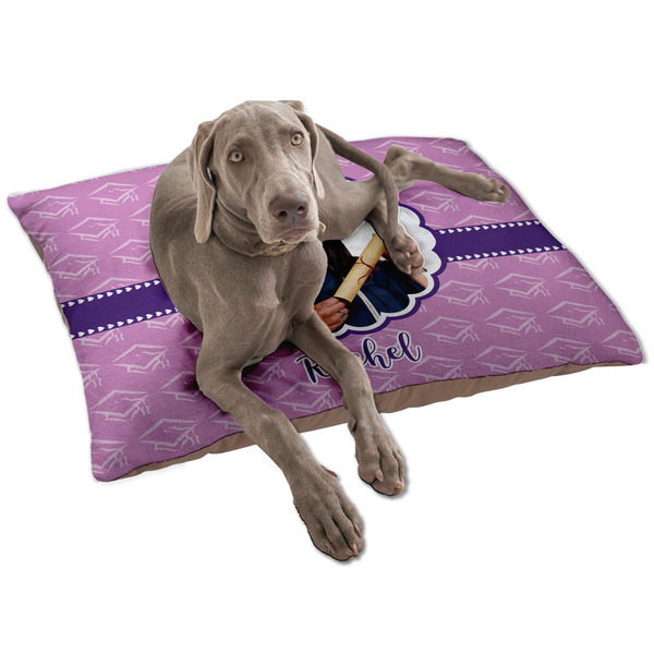 Custom Graduation Dog Bed - Large w/ Photo