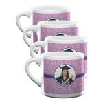 Graduation Double Shot Espresso Cups - Set of 4 (Personalized)