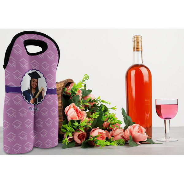 Graduation Double Wine Tote - LIFESTYLE (new)
