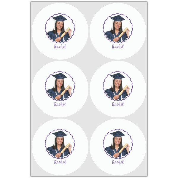 Graduation Drink Topper - Large - Set of 6