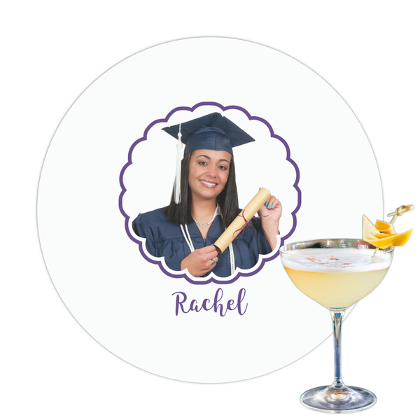Custom Graduation Printed Drink Topper (Personalized)