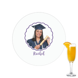 Graduation Printed Drink Topper - 2.15" (Personalized)
