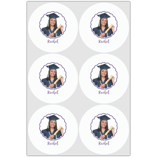 Graduation Drink Topper - XLarge - Set of 6