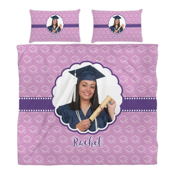 Graduation Duvet Cover Set - King - Alt Approval