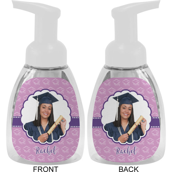 Graduation Foam Soap Bottle Approval - White